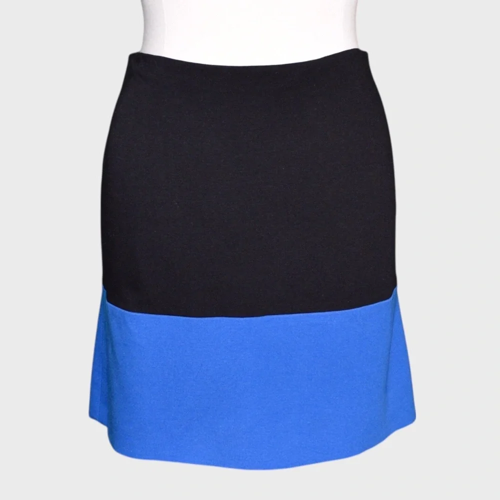 Ann Taylor Colorblock Mini Skirt